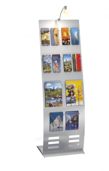 Prospektständer »Skyline 2« für Ablagefächer 8x DIN A4 bis 16x DIN lang