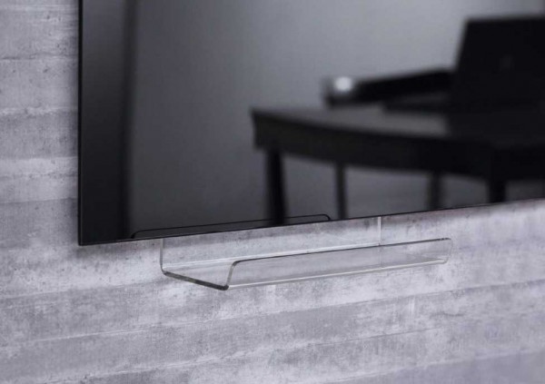 Stiftschale für Sigel Glas-Magnetboard artverum, glasklar 17 cm, GL199